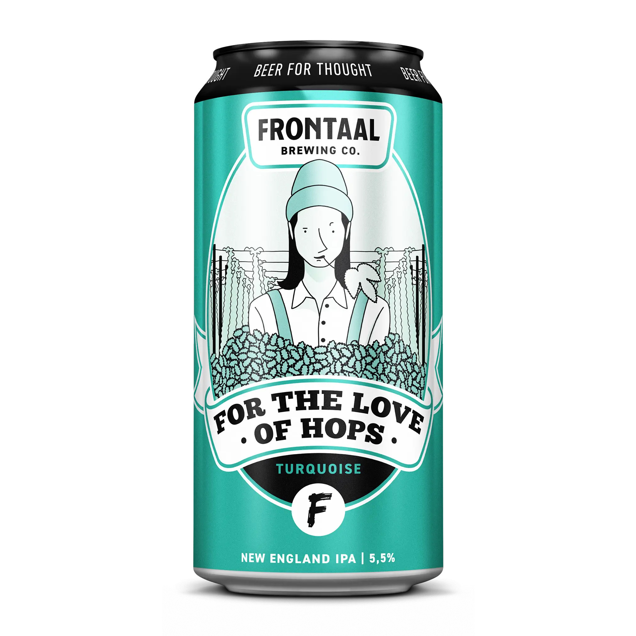 For the Love of Hops Turquoise